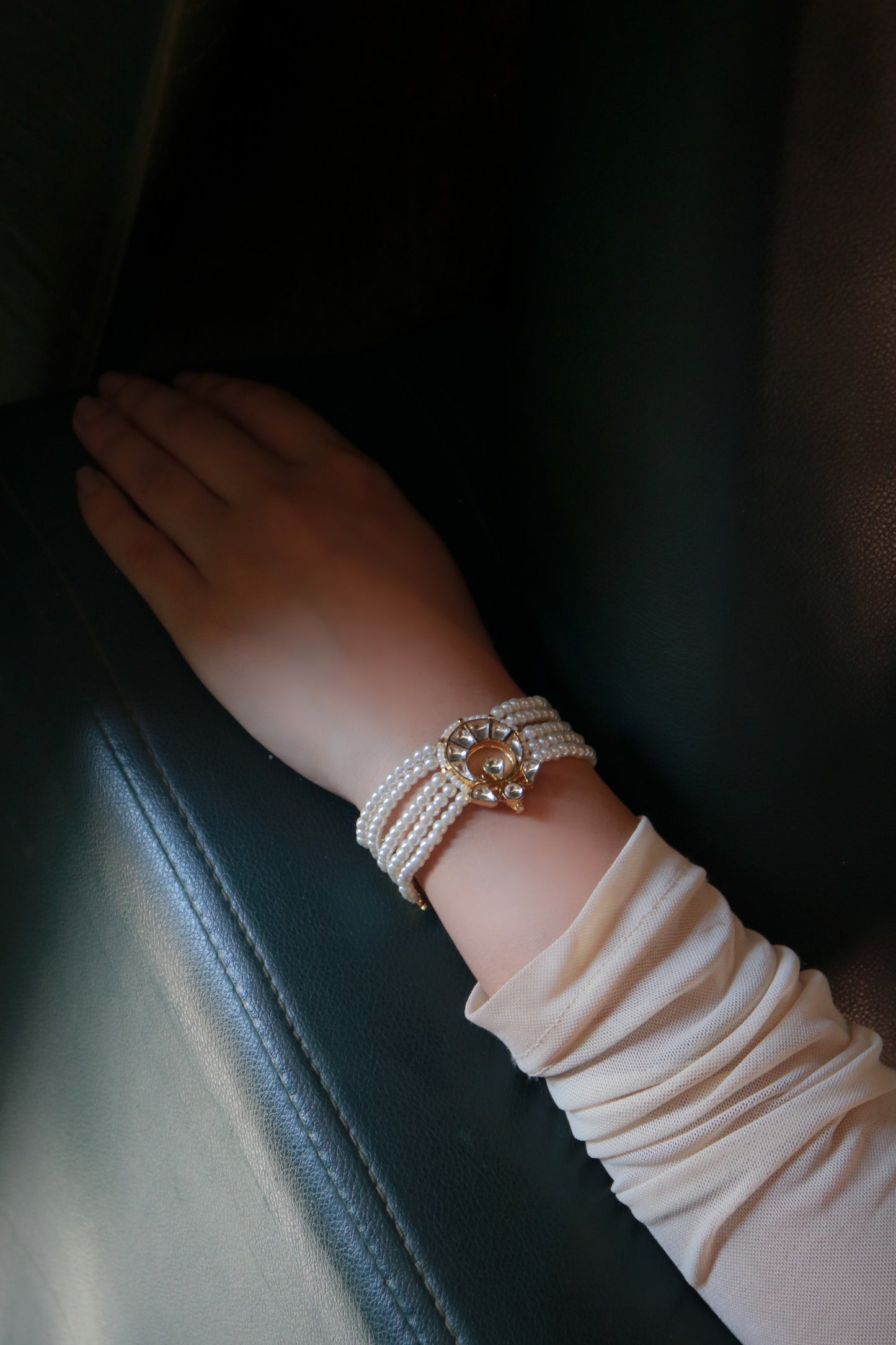 Sophia Kundan Bracelet