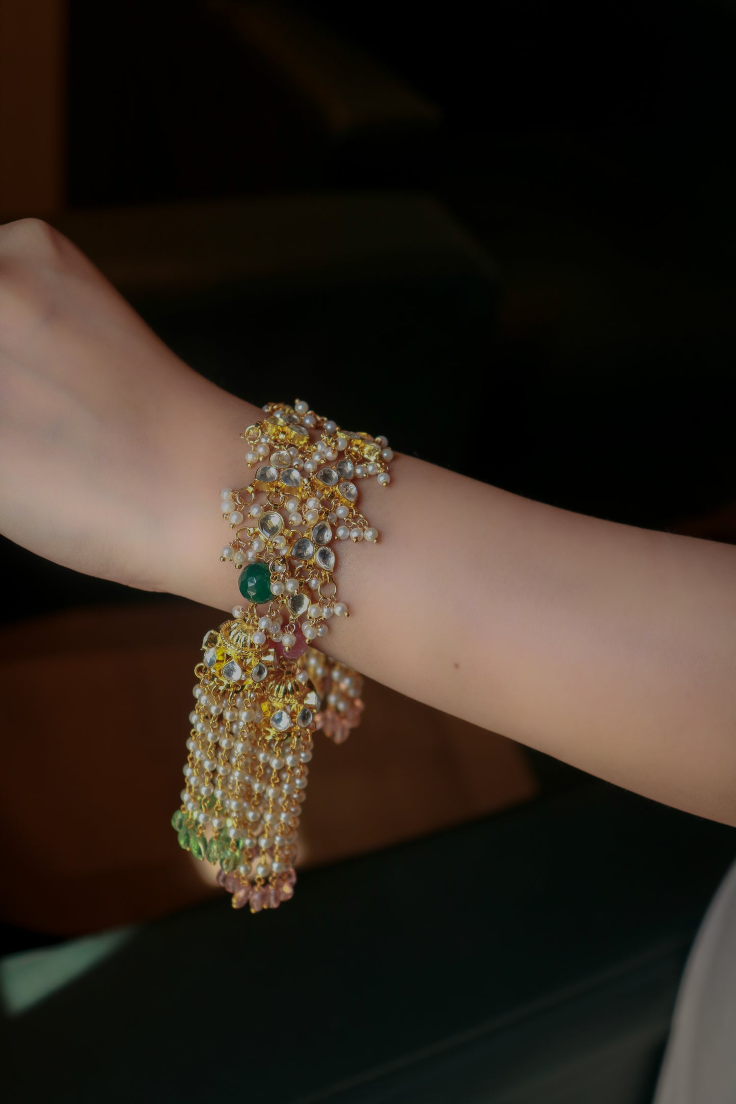 Serena Kundan Bracelet