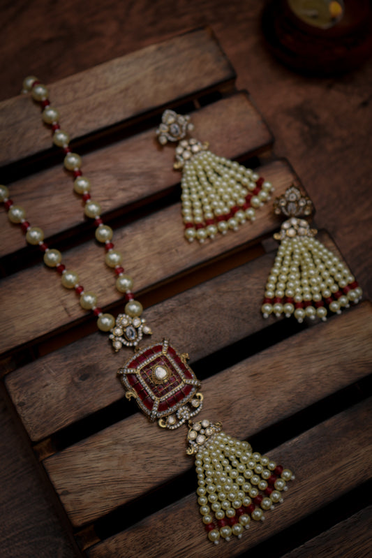 Zehna Pearl Necklace