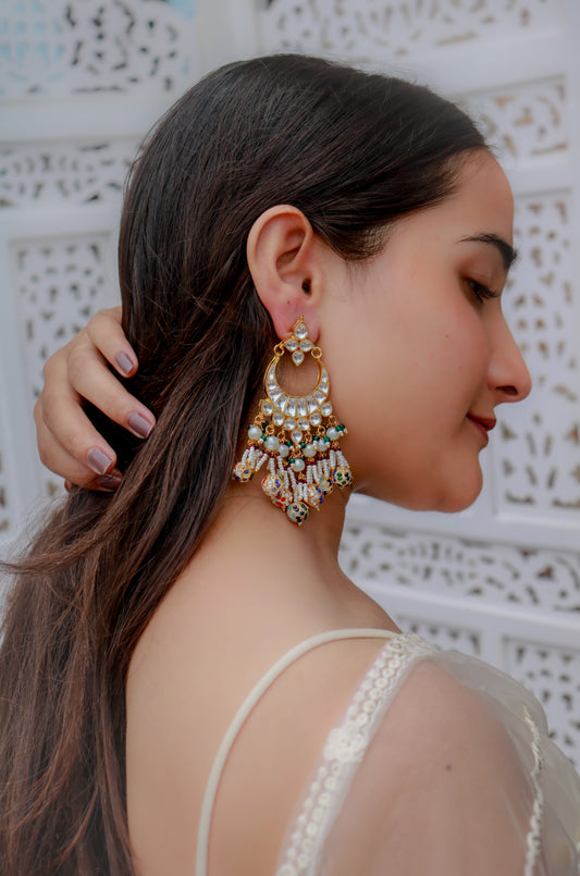 Isla Kundan Earrings