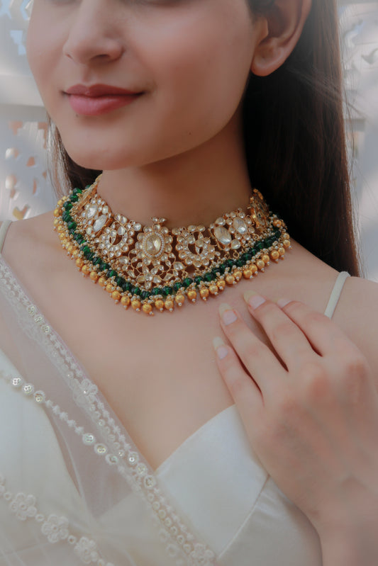 Lina Kundan Necklace