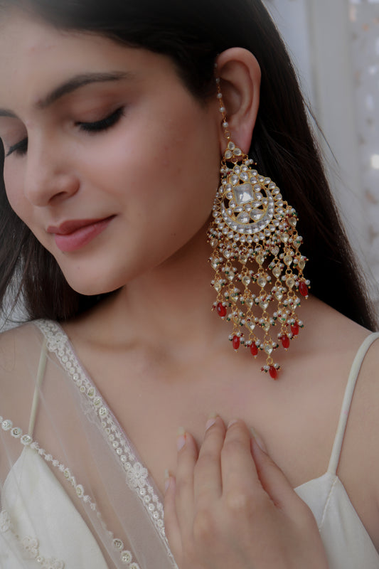 Nida Kundan Earrings