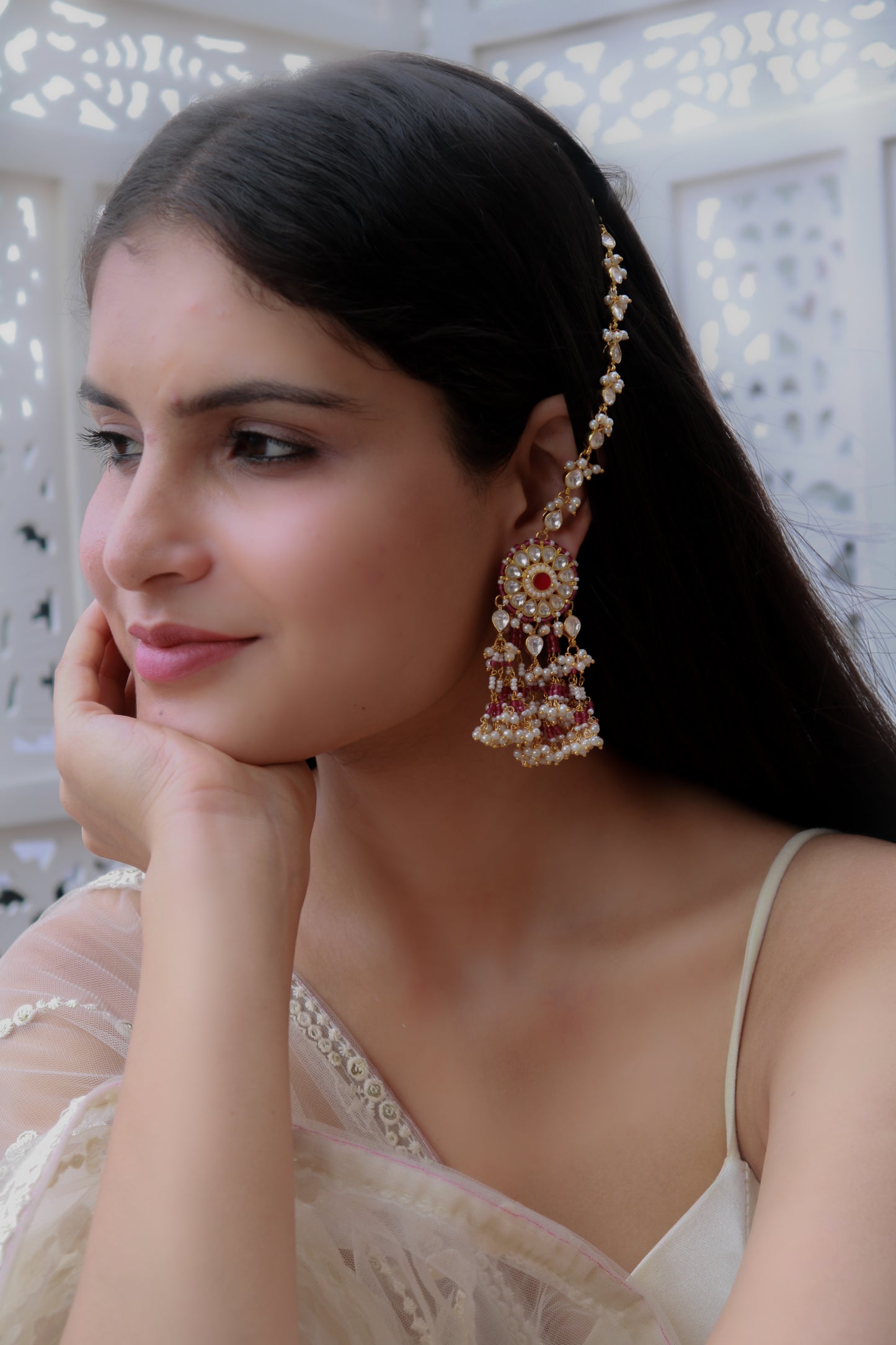 Mehwish Kundan Earrings