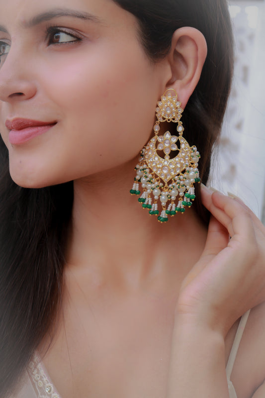 Kiyana Kundan Earrings