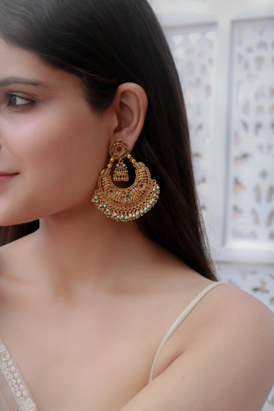 Sudhashree Temple Earrings