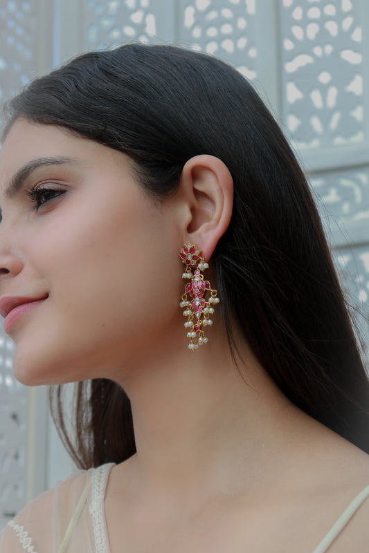 Aamira Kundan Earrings