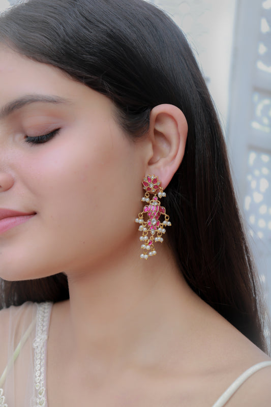 Aamira Kundan Earrings