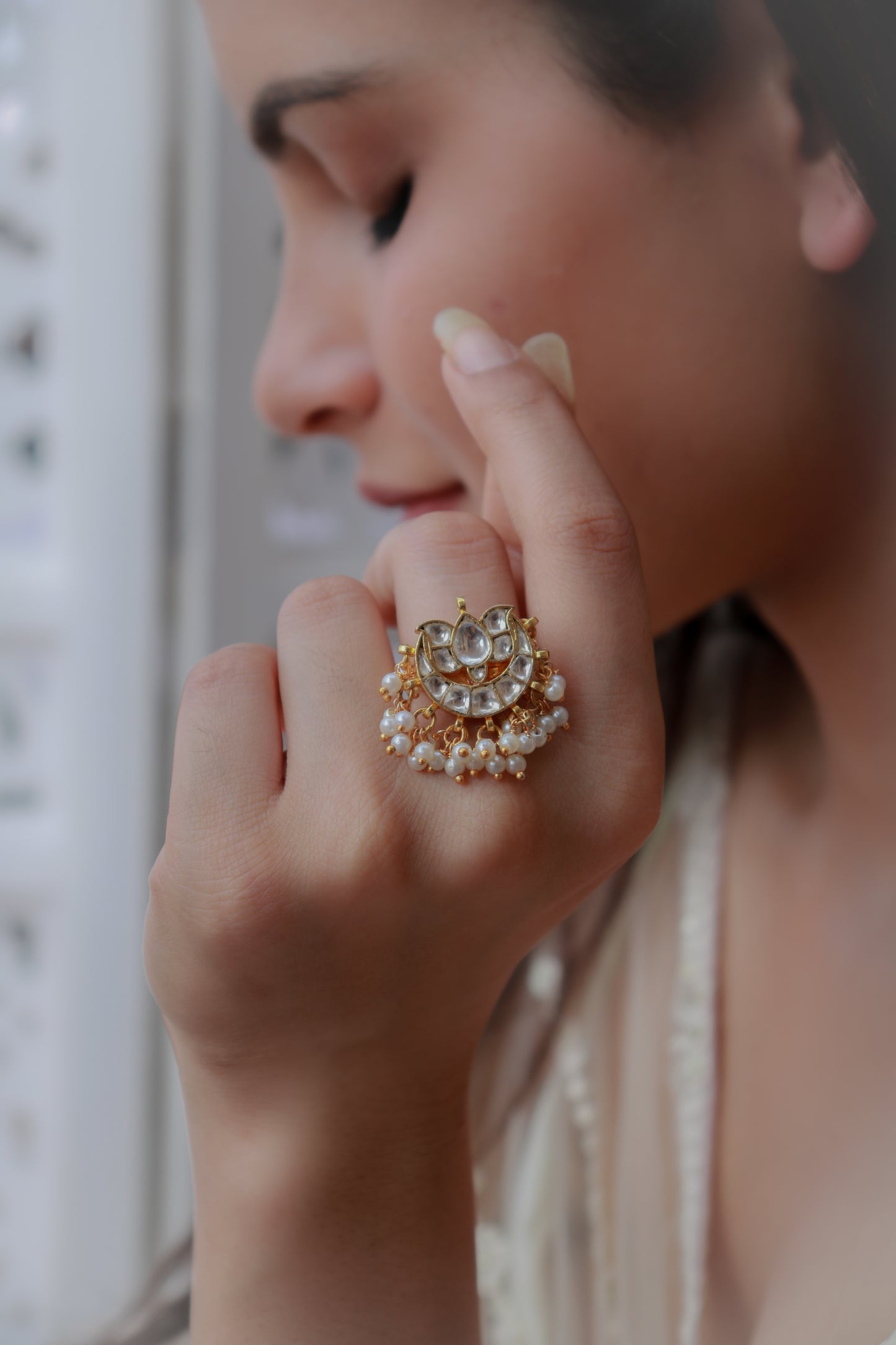 Liana Kundan Ring