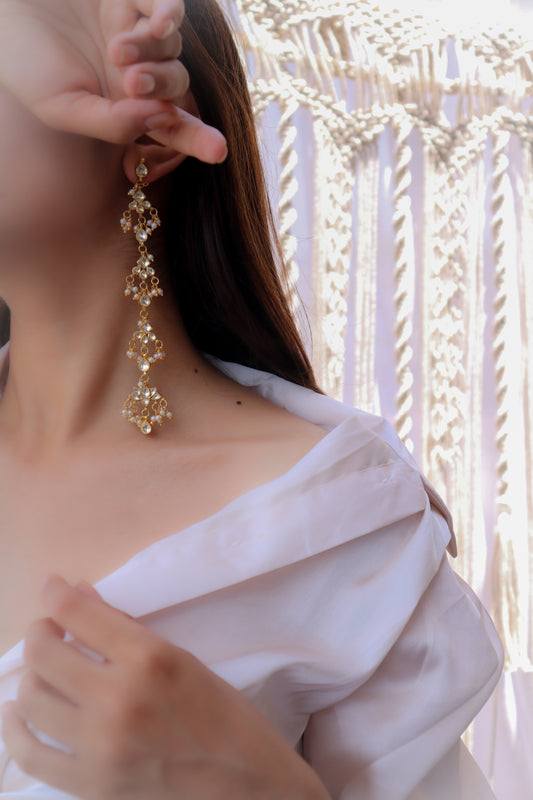 Rahat Kundan Earrings