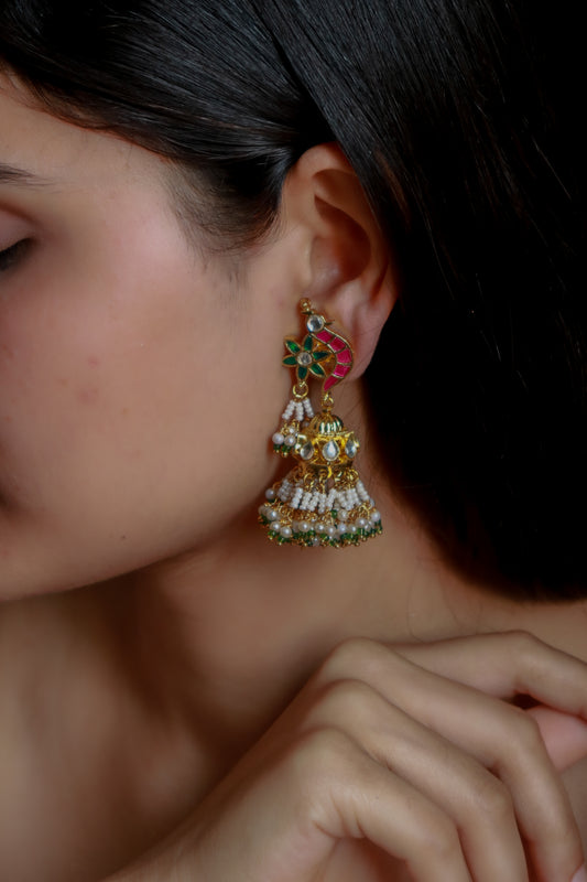 Nisrine Kundan Earrings