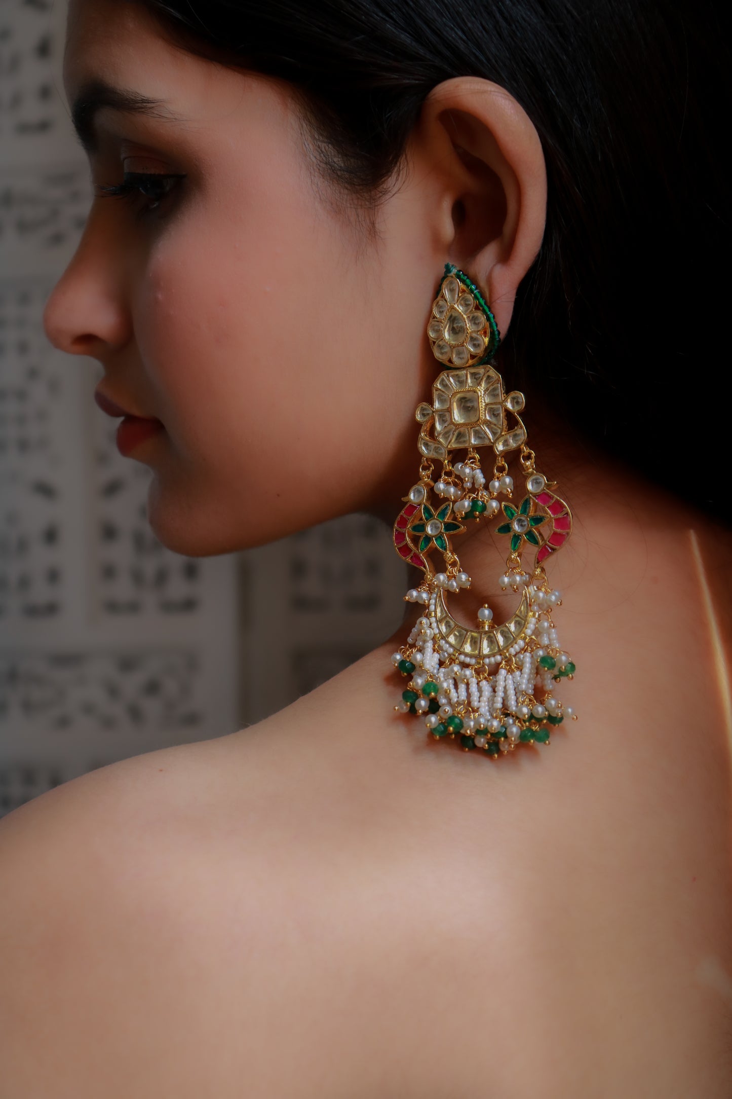 Amira Kundan Earrings