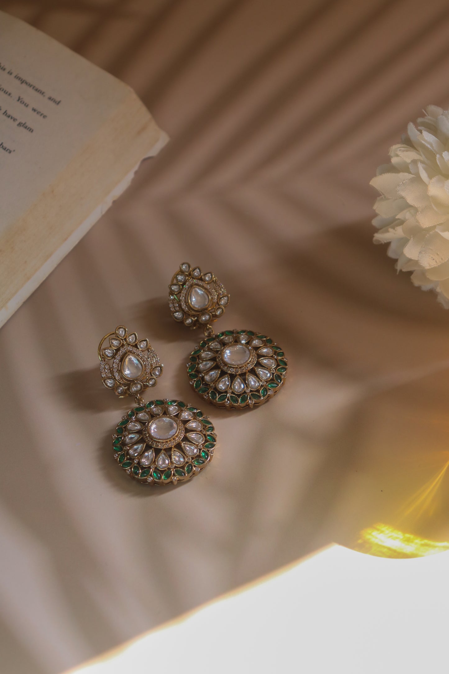 Halimah Polki Earrings