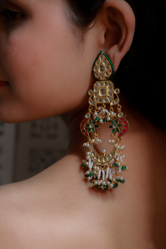 Amira Kundan Earrings