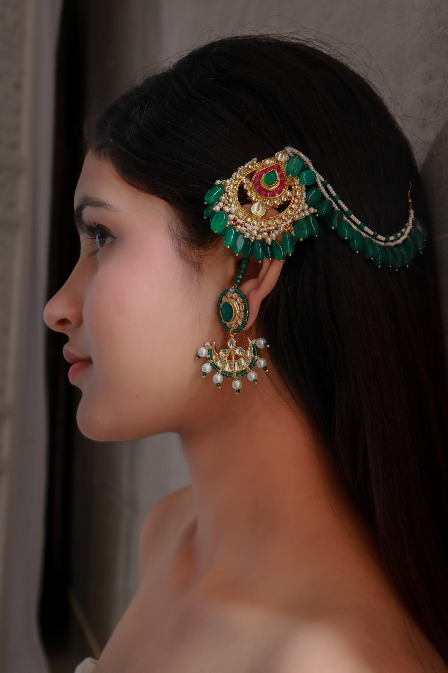 Sawsan Kundan Earrings