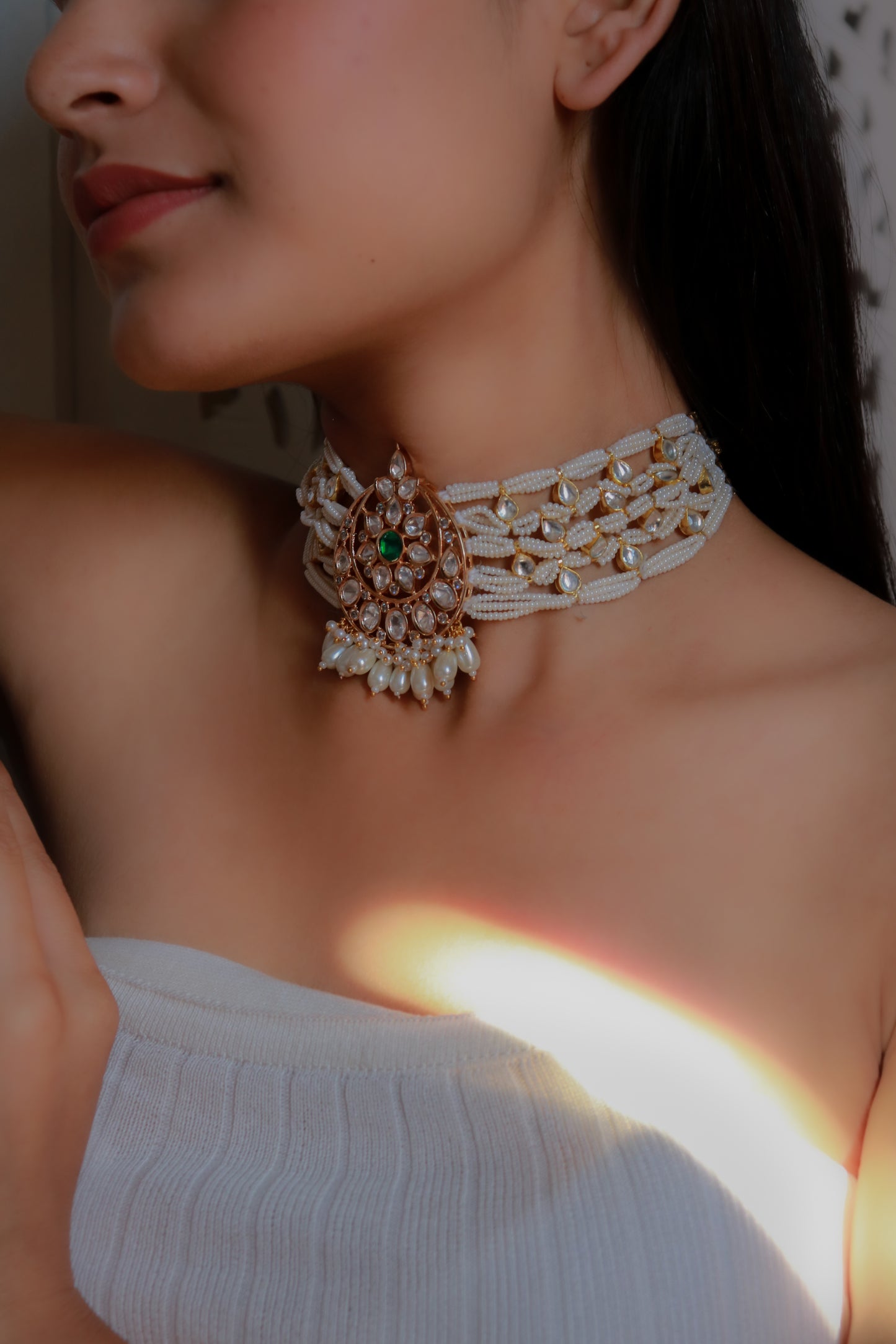 Yara Polki Choker Necklace