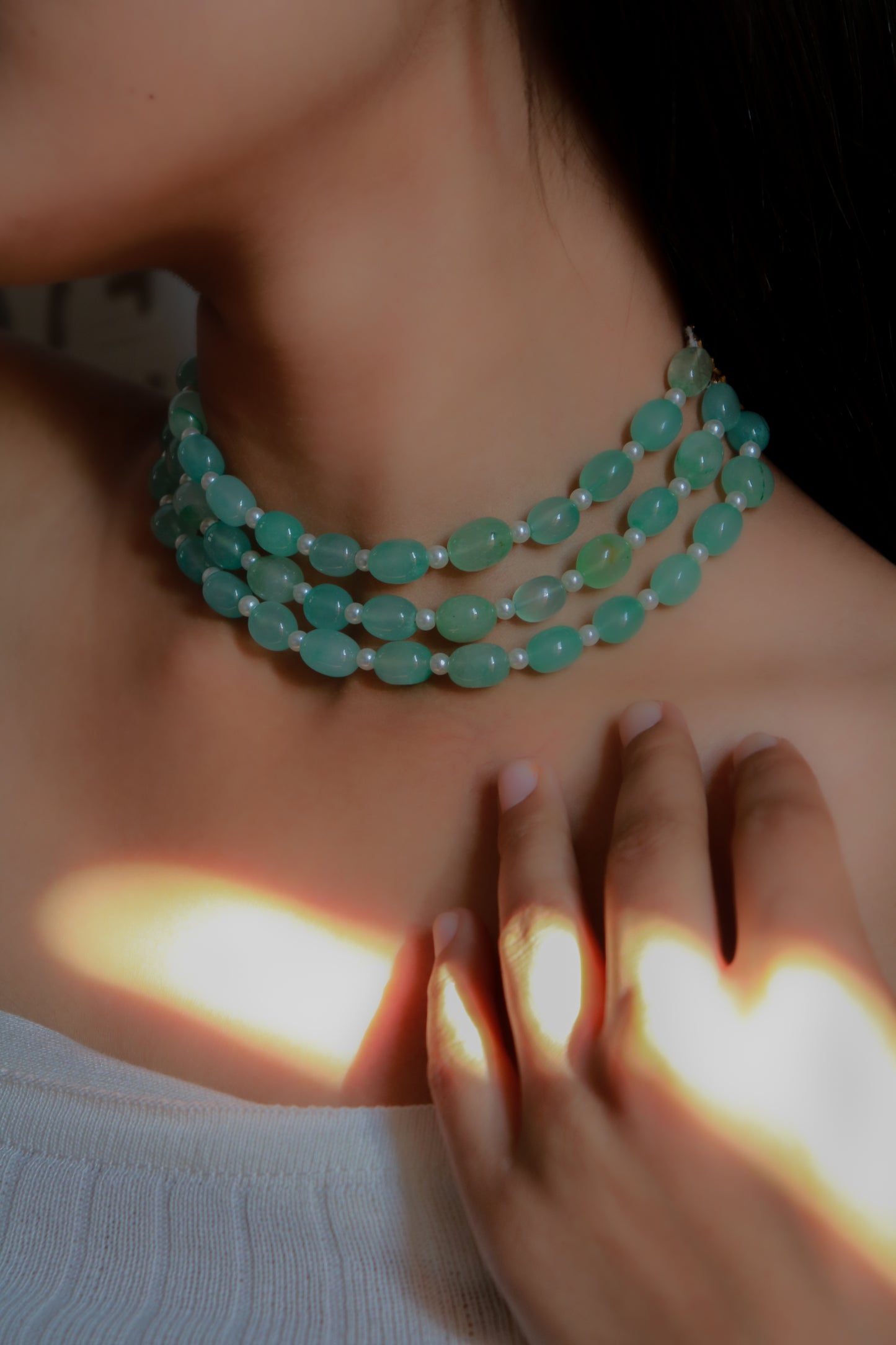 Taleen Mint Necklace