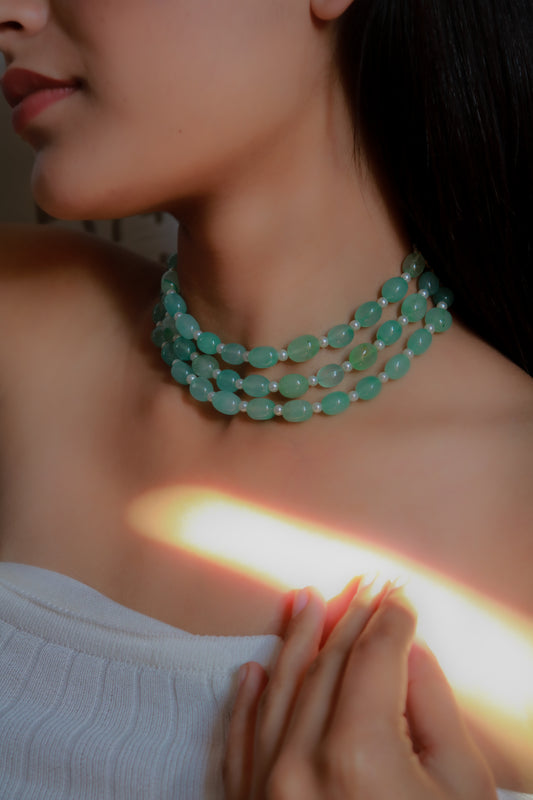 Taleen Mint Necklace