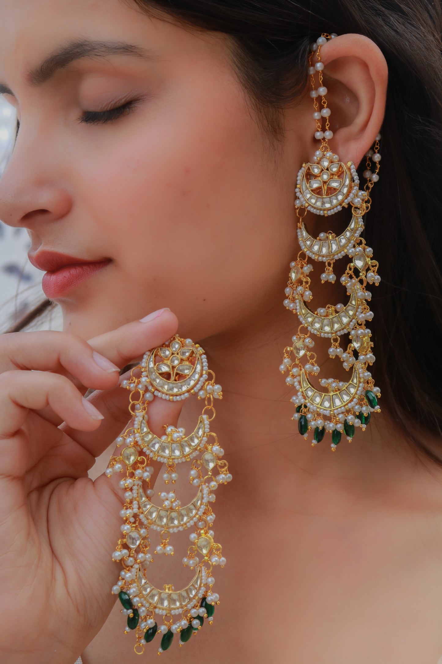 Hafsah Chaand Earrings