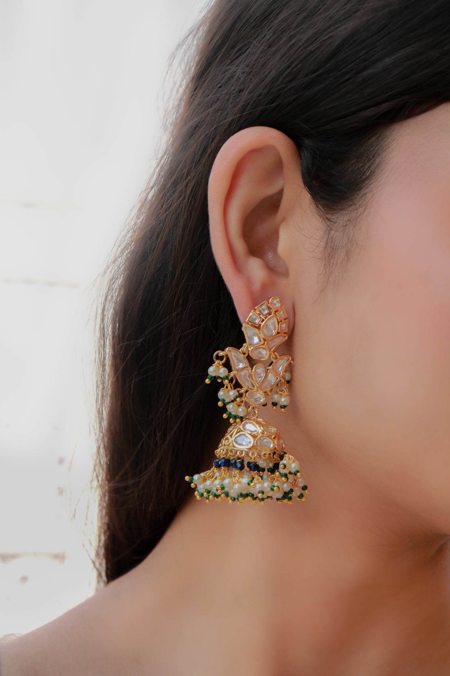 Laima Kundan Earrings