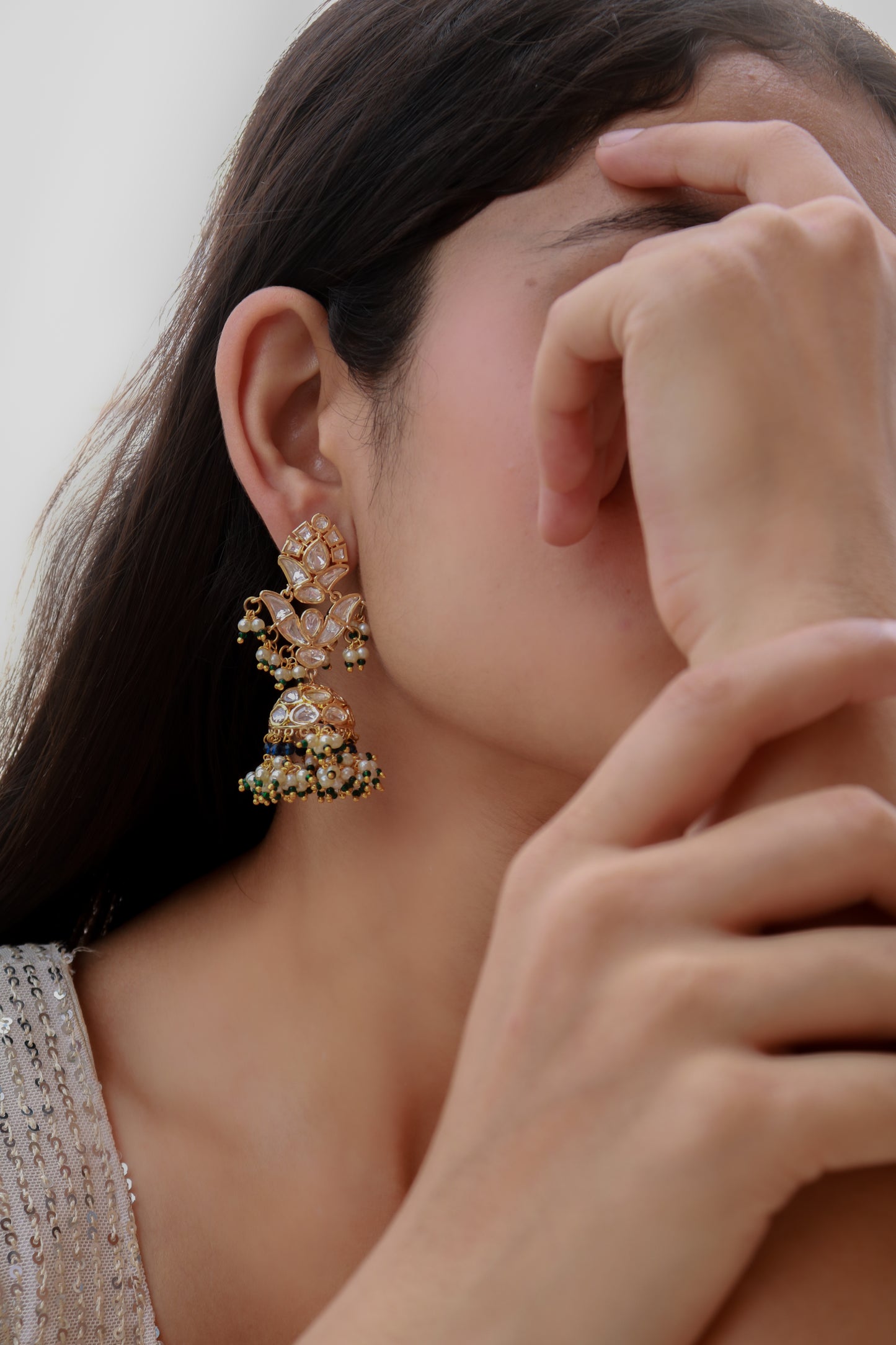 Laima Kundan Earrings