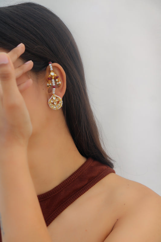 Hairat Kundan Earrings