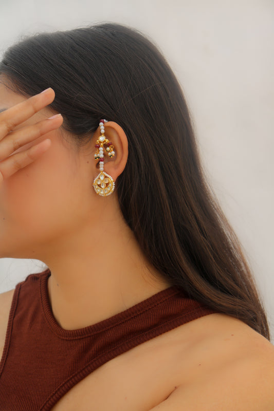 Hairat Kundan Earrings