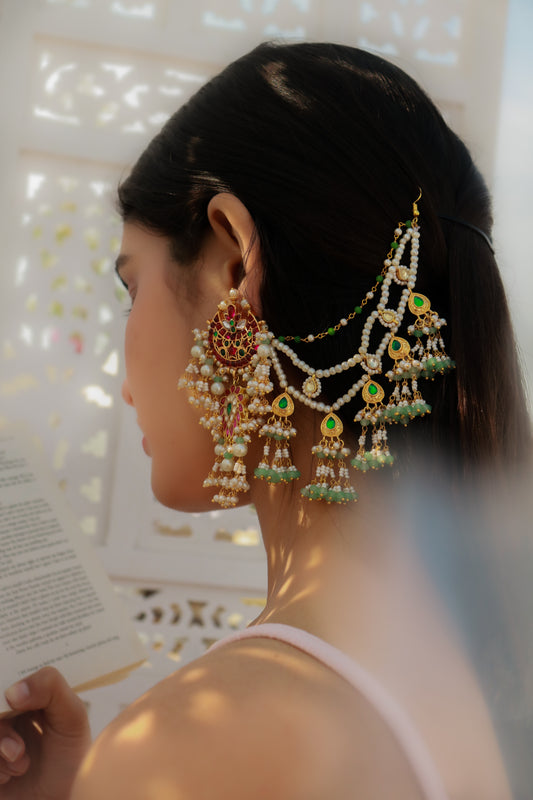 Saiya Kundan Earrings