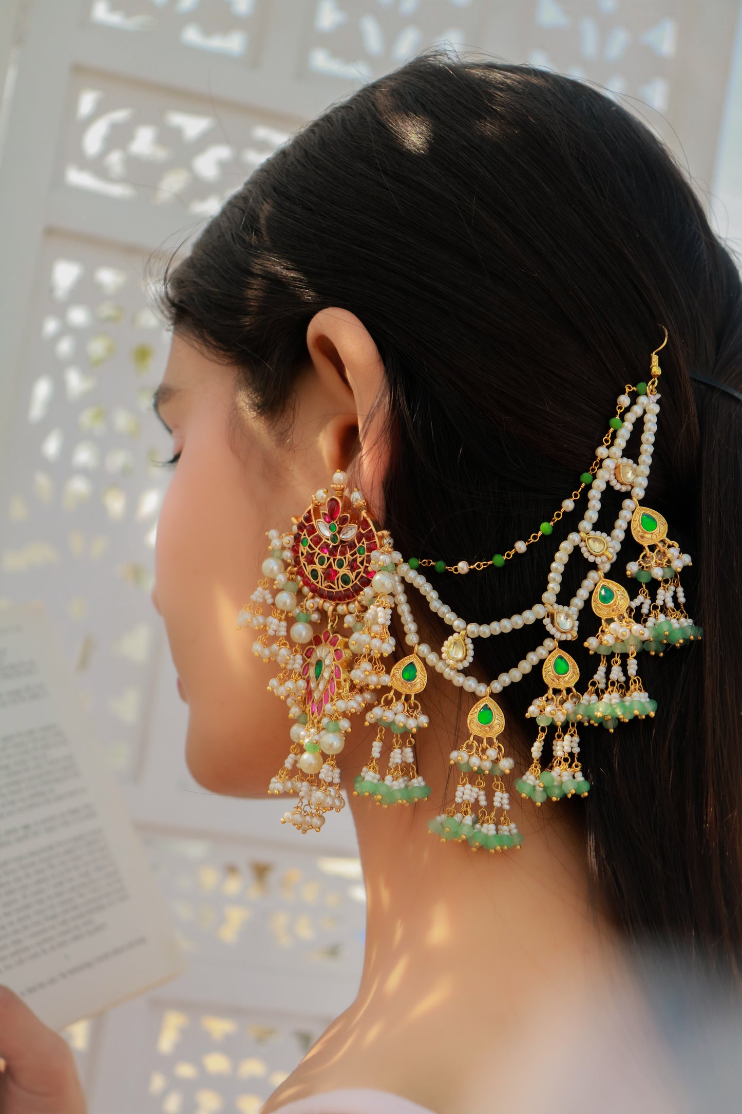 Saiya Kundan Earrings