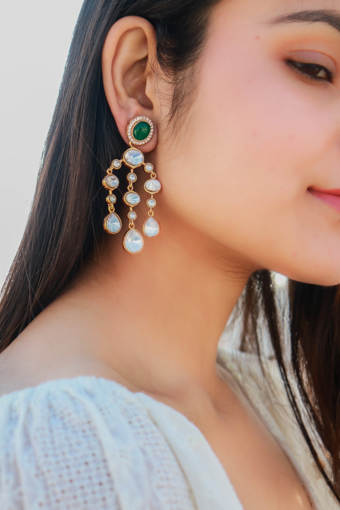 Maysa Polki Earrings