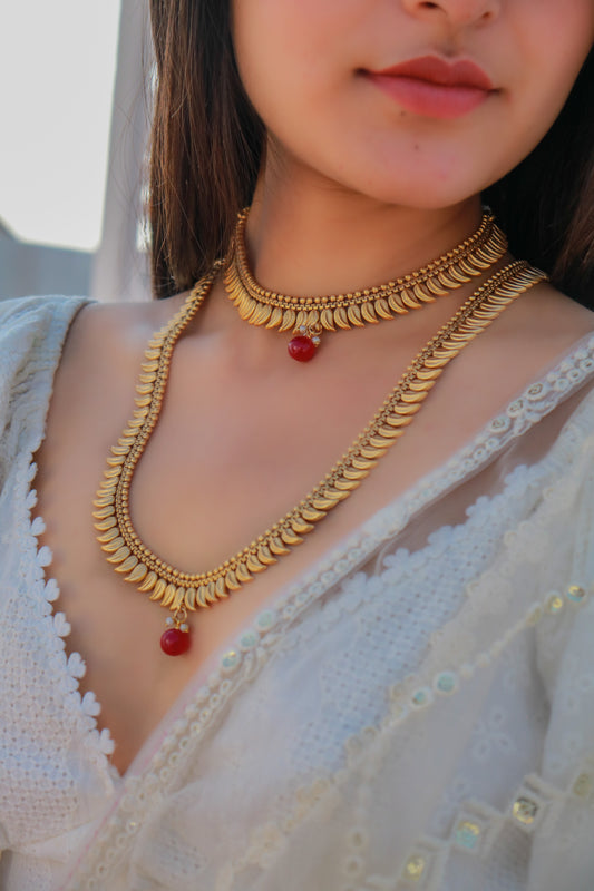 Aaheli Temple Necklace