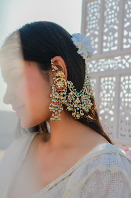 Aarini Kundan Earrings