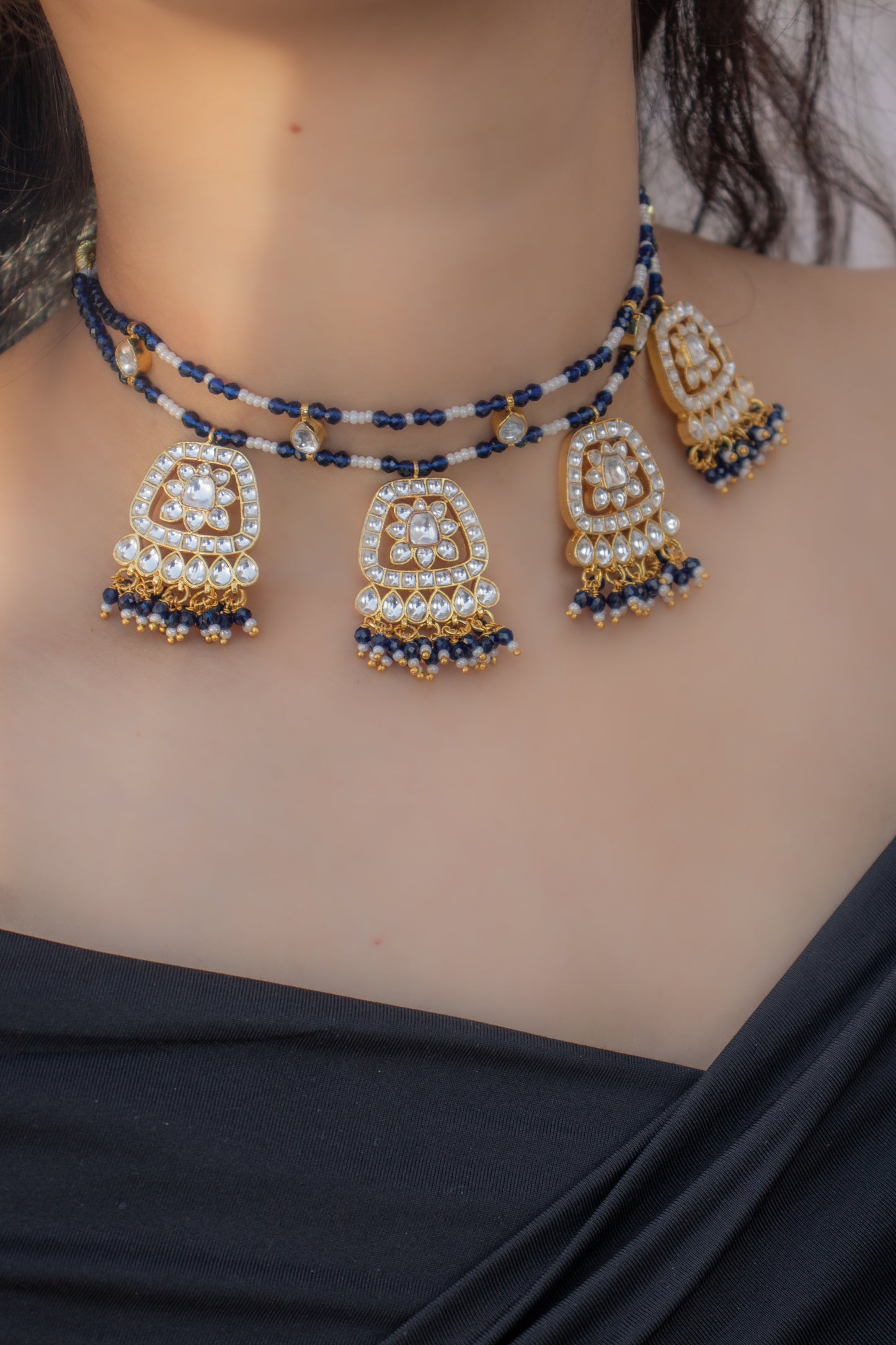 Rahila Kundan Necklace