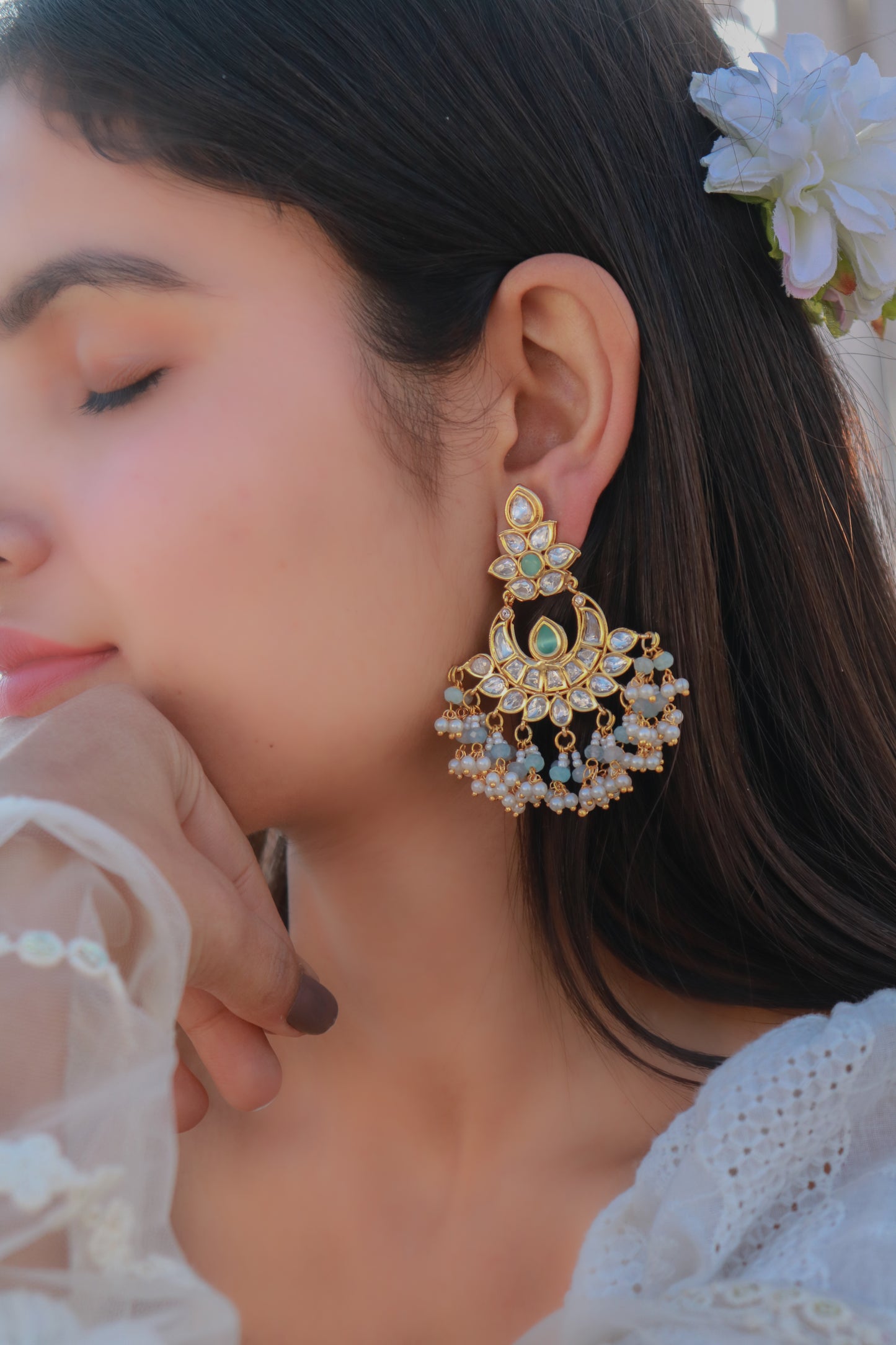 Nazrah Kundan Earrings