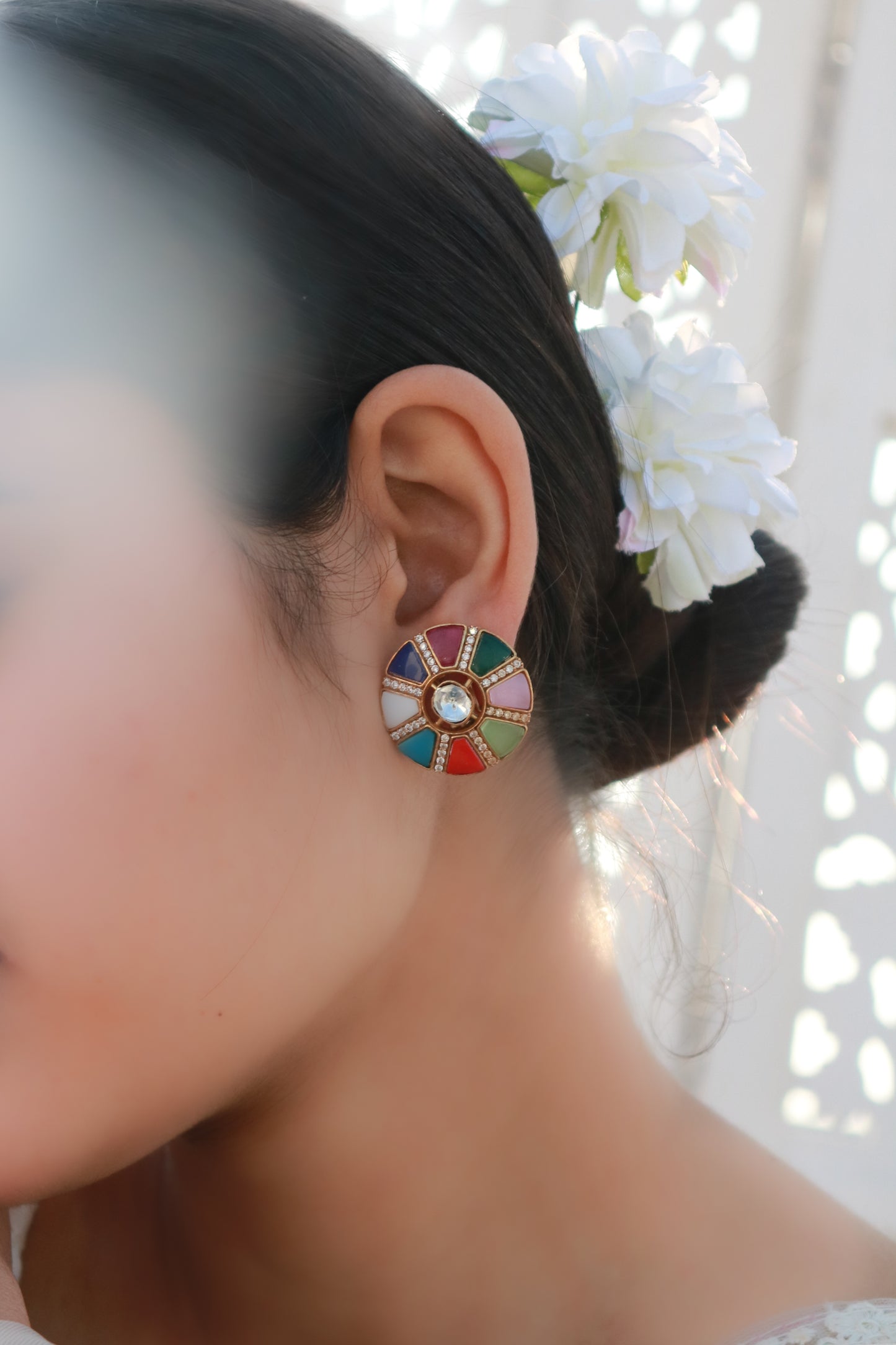 Ziyana Multicolor Studs