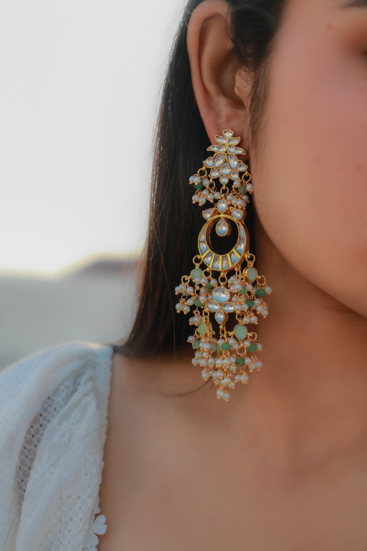 Iman Kundan Earrings