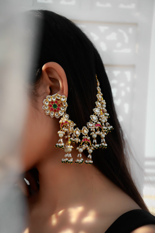 Aarvani Kundan Earrings