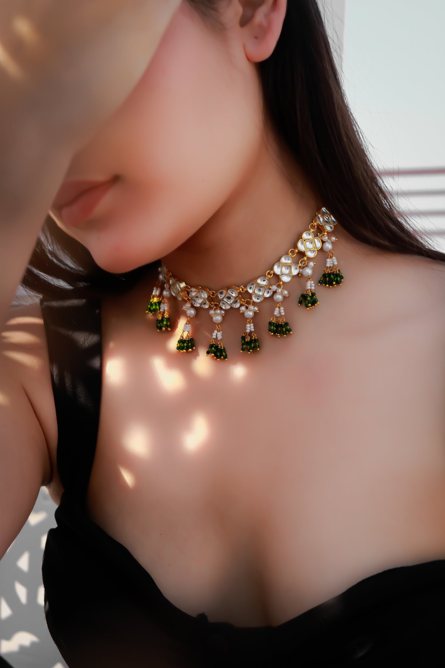 Sharvani Kundan Necklace