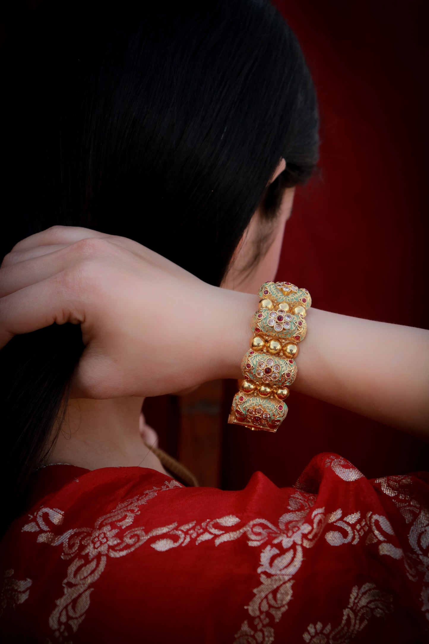 Lyricah Meenakari Bangle