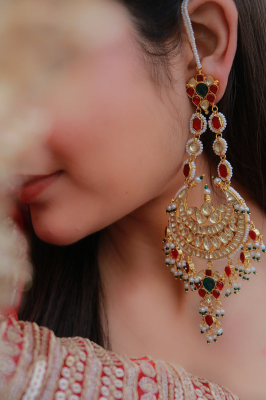 Veyana Kundan Earrings