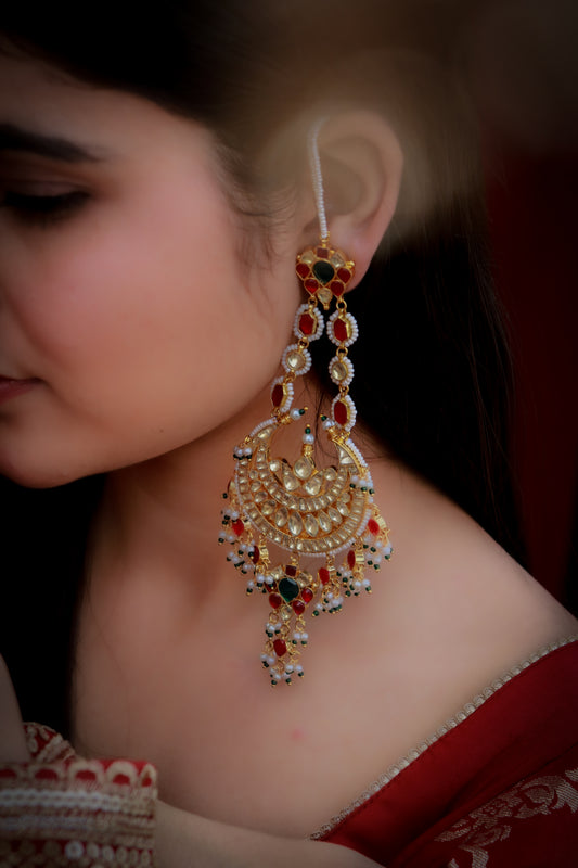 Veyana Kundan Earrings