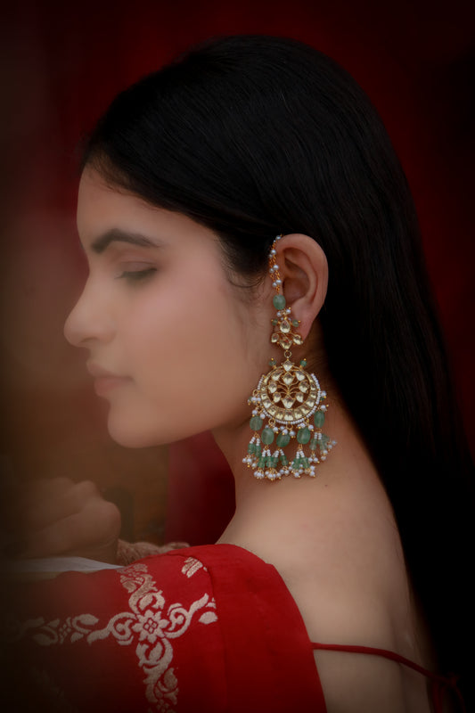 Ameliora Kundan Earrings