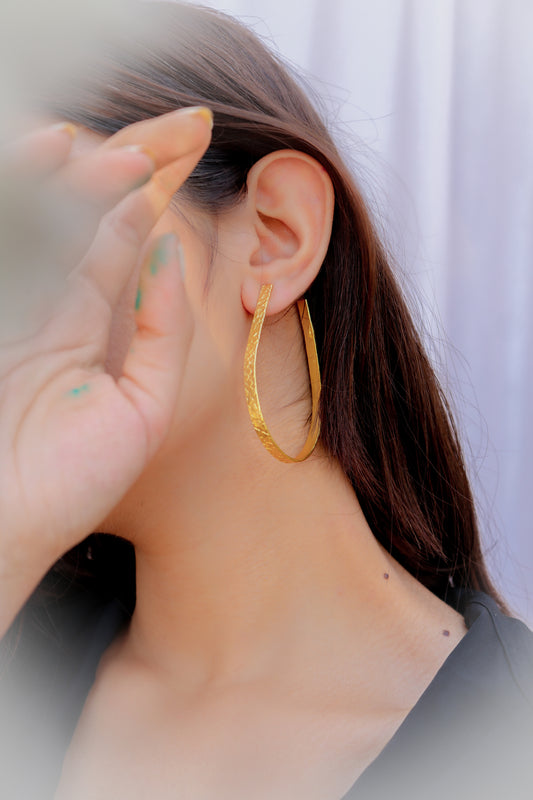 Maisy Embossed Earrings