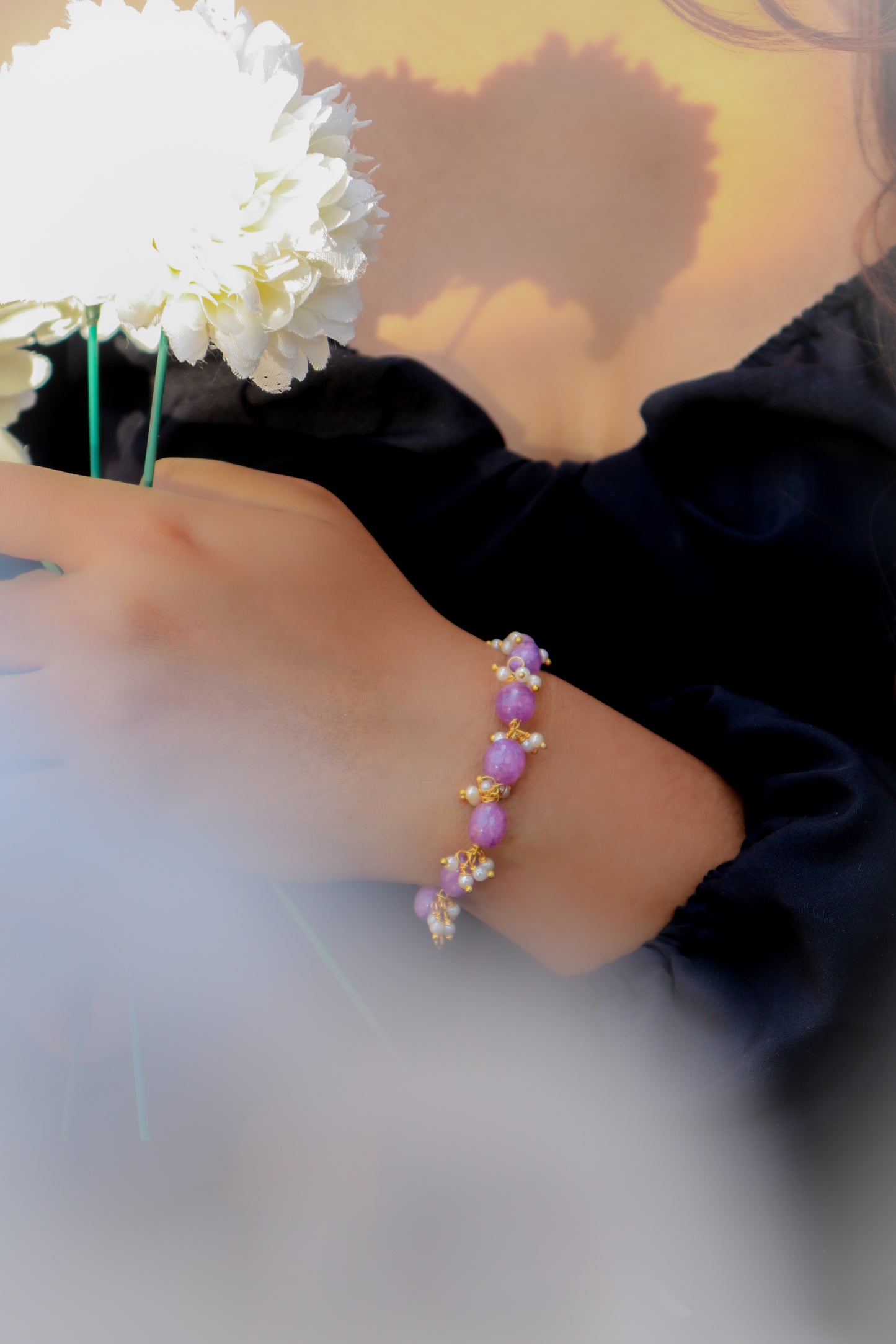 Afseen Purple Bracelet