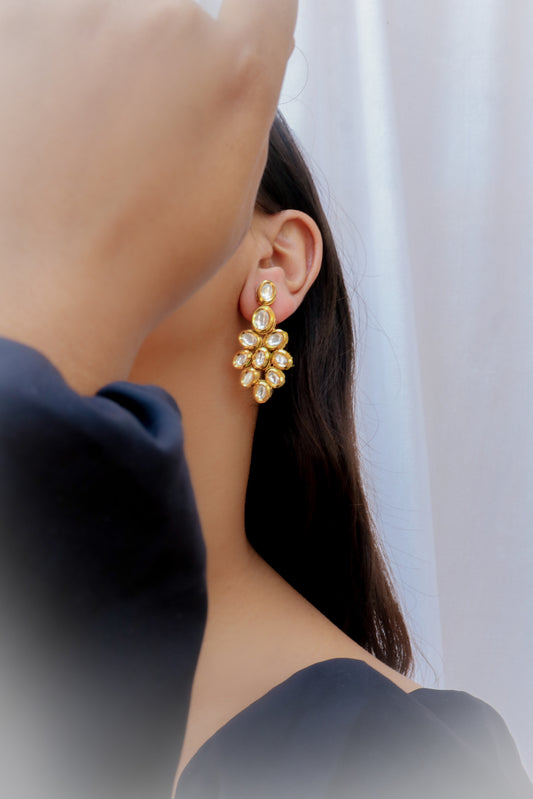 Afreen Kundan Earrings