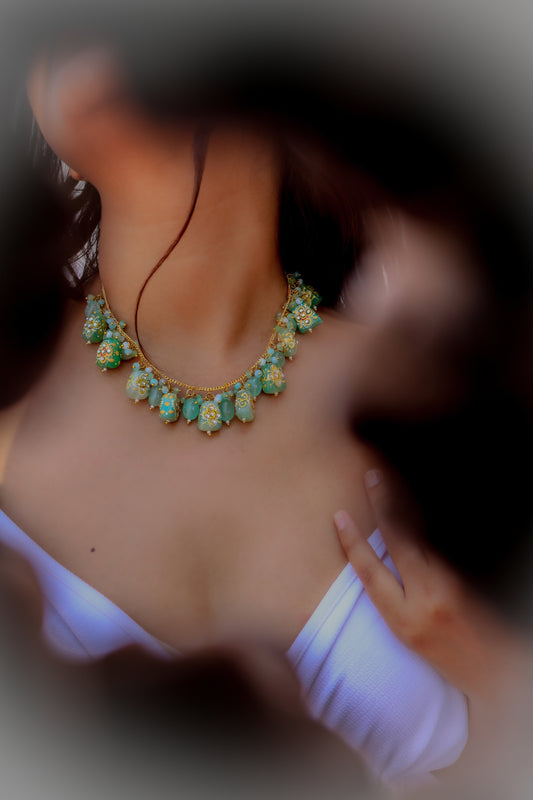 Delara Mint Necklace