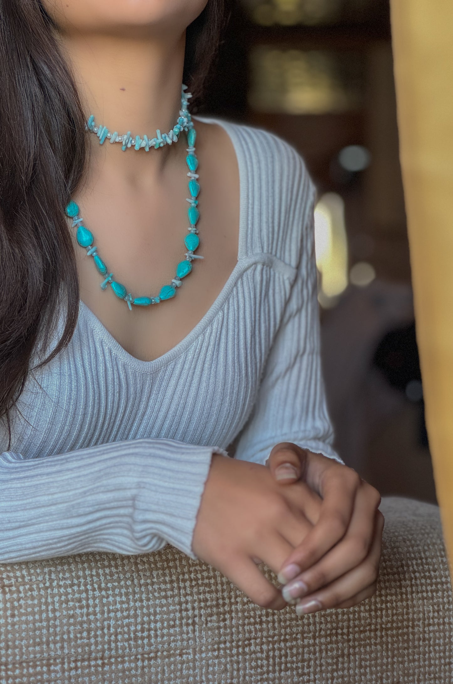 Wayan Turquoise Necklace