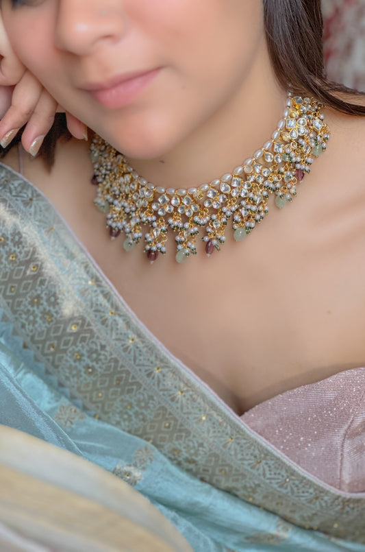 Iris Kundan Necklace