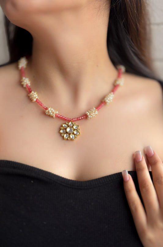 Lina Pink Necklace