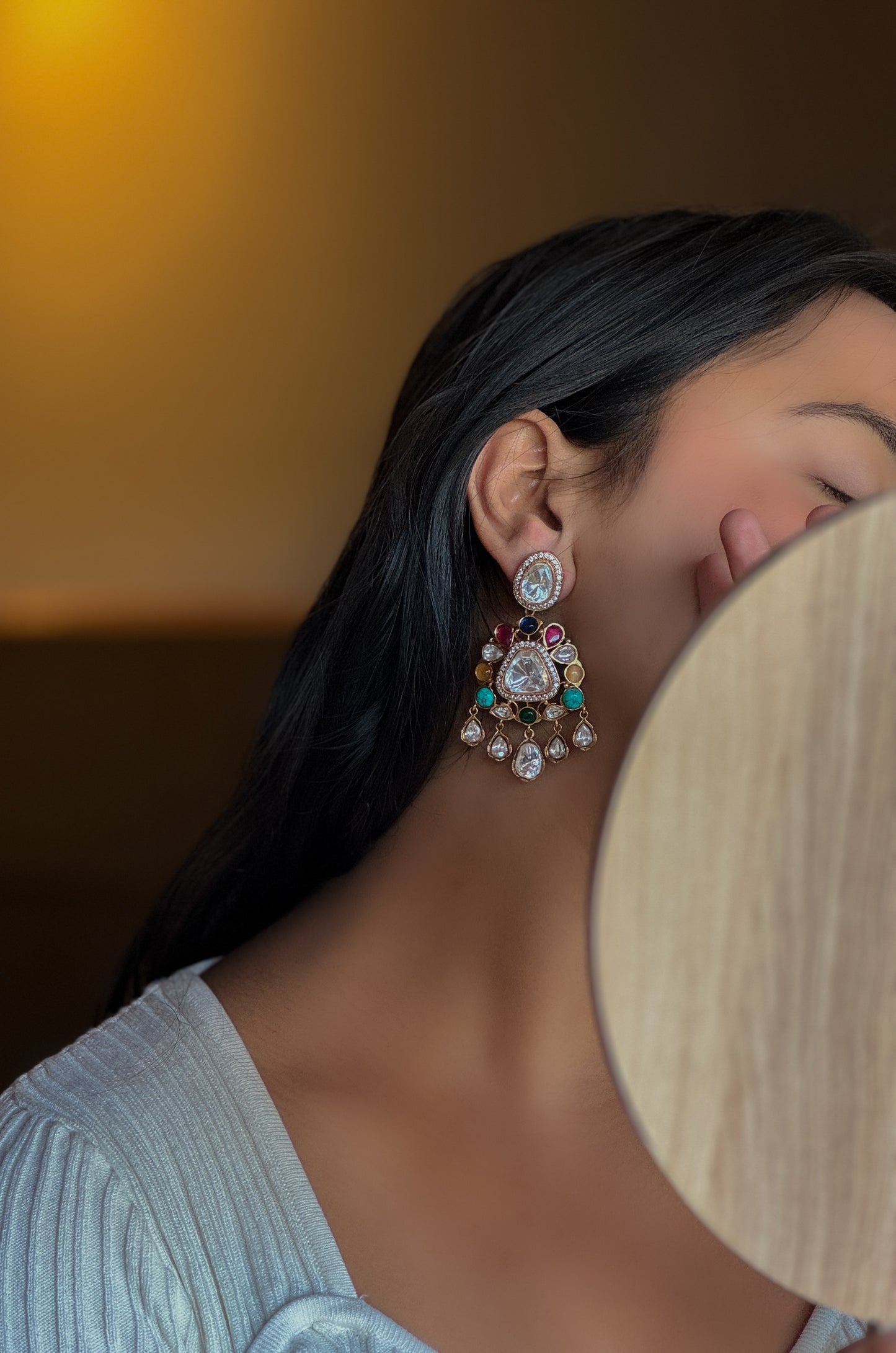 Cial Multicolored Earrings