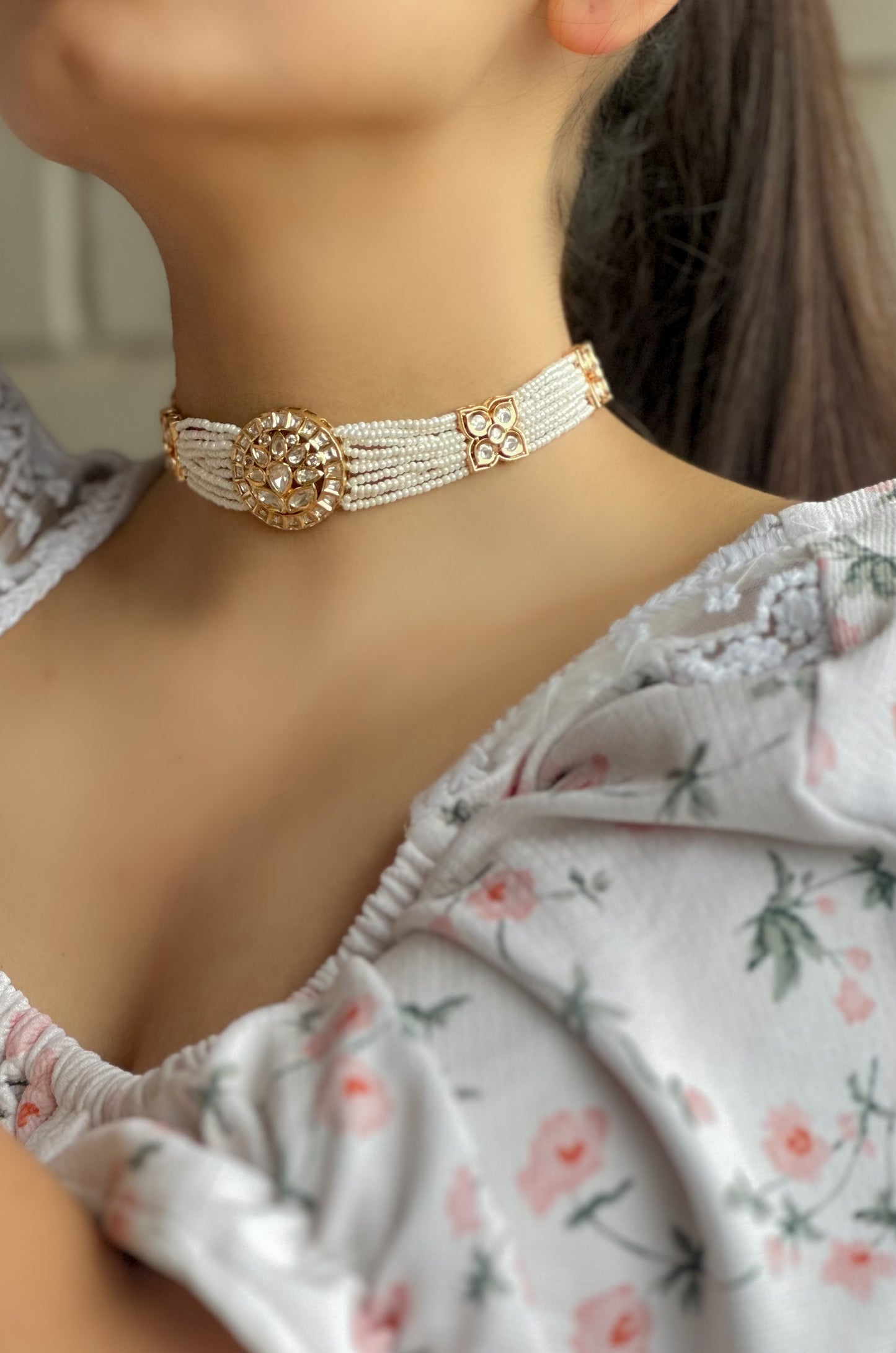 Aania Kundan Choker Necklace